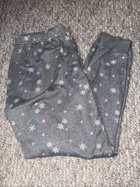 Snowflake Sleep Joggers
